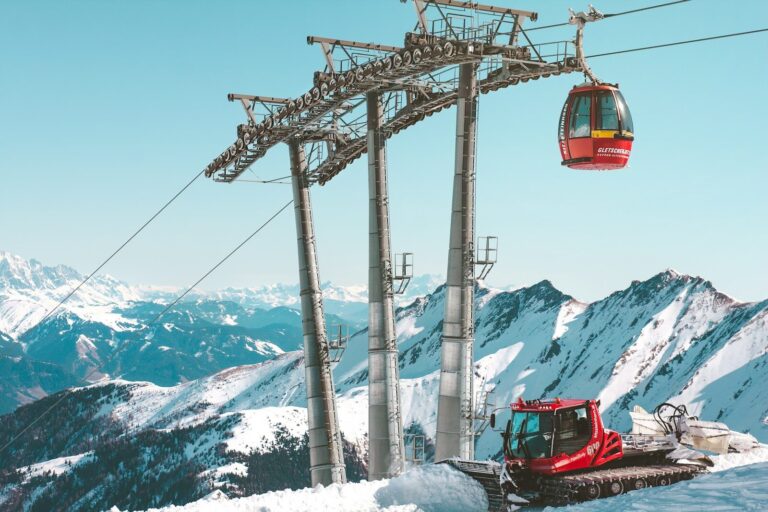 Skilift i Østrig